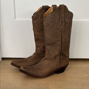 Genuine leather Cowboy boots